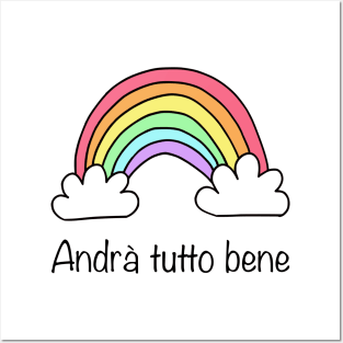 Andrà tutto bene Posters and Art